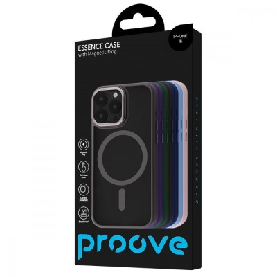 Чохол Proove Essence Case with Magnetic Ring iPhone 16e midnight blue