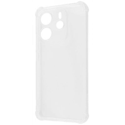 Чохол WXD Силікон 0.8 mm HQ Xiaomi Redmi Note 14 4G (European) clear