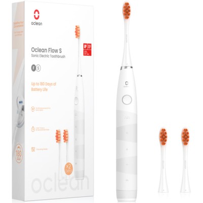 Електрична зубна щітка Oclean Flow S Sonic Electric Toothbrush - біла Електрична зубна щітка Oclean Flow S Sonic Electric Toothbrush - біла