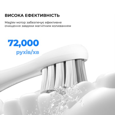 Електрична зубна щітка Oclean X Lite Grey Електрична зубна щітка Oclean X Lite Grey