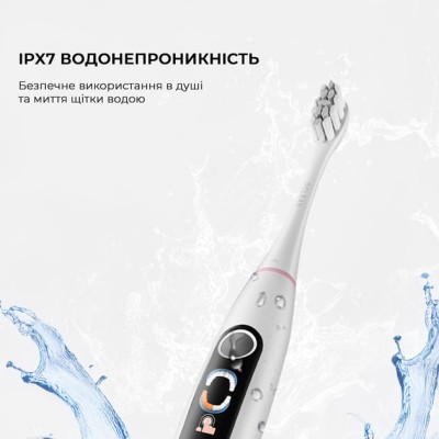 Електрична зубна щітка Oclean X Lite Grey Електрична зубна щітка Oclean X Lite Grey