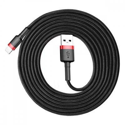 Кабель Baseus Cafule Lightning 2.0 М 2 A CALKLF-CV1 B-Gold Кабель Baseus Cafule Lightning 2.0 М 2 A CALKLF-CV1 B-Gold