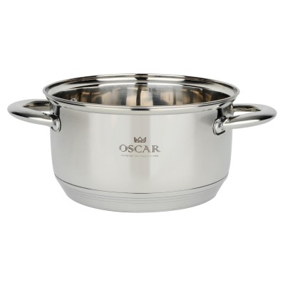 Каструля OSCAR CHEF 18 см (2.6 л) з кришкою (OSR-2000-18/n) Каструля OSCAR CHEF 18 см (2.6 л) з кришкою (OSR-2000-18/n)