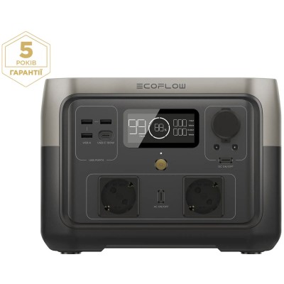 Зарядна станція EcoFlow RIVER 2 Max (512 Вт/ч) UA