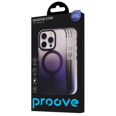 Чохол Proove Shadow Star Case with Magnetic Ring iPhone 15 Pro Max deep purple