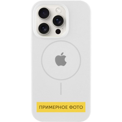 Чохол Silicone Case Full Protective (AA) with MagSafe для Apple iPhone 11 (6.1") Білий / White Чохол Silicone Case Full Protective (AA) with MagSafe для Apple iPhone 11 (6.1") Білий / White