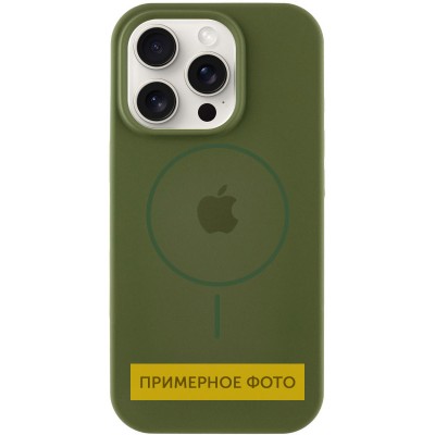 Чохол Silicone Case Full Protective (AA) with MagSafe для Apple iPhone 11 (6.1") Зелений / Cyprus Green Чохол Silicone Case Full Protective (AA) with MagSafe для Apple iPhone 11 (6.1") Зелений / Cyprus Green