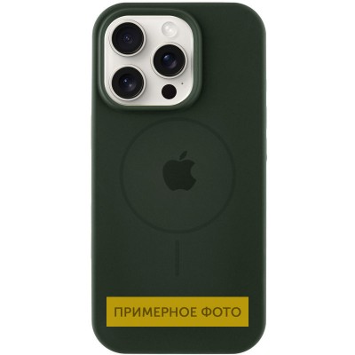Чохол Silicone Case Full Protective (AA) with MagSafe для Apple iPhone 11 (6.1") Зелений / Dark Olive Чохол Silicone Case Full Protective (AA) with MagSafe для Apple iPhone 11 (6.1") Зелений / Dark Olive