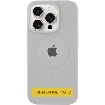 Чохол Silicone Case Full Protective (AA) with MagSafe для Apple iPhone 13 (6.1") Сірий / Light Grey Чохол Silicone Case Full Protective (AA) with MagSafe для Apple iPhone 13 (6.1") Сірий / Light Grey