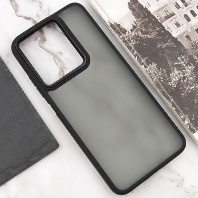 Чохол TPU+PC Lyon Frosted для Infinix Hot 40 Black Чохол TPU+PC Lyon Frosted для Infinix Hot 40 Black