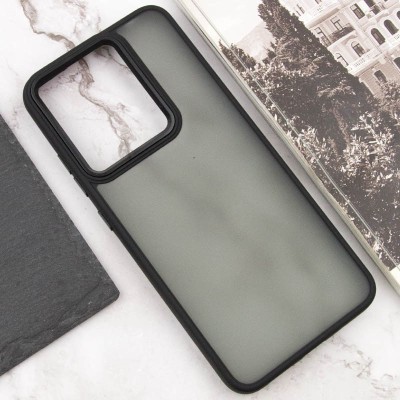 Чохол TPU+PC Lyon Frosted для Infinix Smart 9 4G / Hot 50i Black Чохол TPU+PC Lyon Frosted для Infinix Smart 9 4G / Hot 50i Black