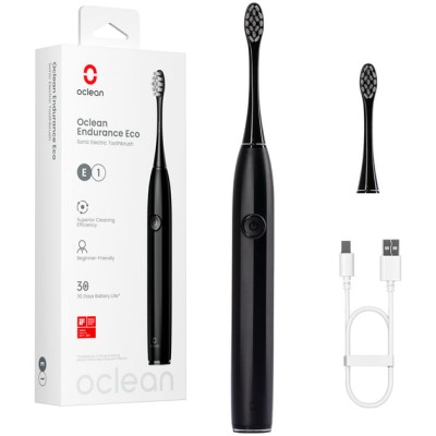 Електрична зубна щітка Oclean Endurance Eco Electric Toothbrush Black Електрична зубна щітка Oclean Endurance Eco Electric Toothbrush Black