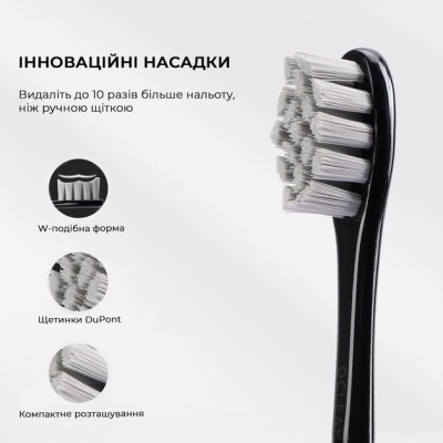 Електрична зубна щітка Oclean Endurance Eco Electric Toothbrush Black Електрична зубна щітка Oclean Endurance Eco Electric Toothbrush Black