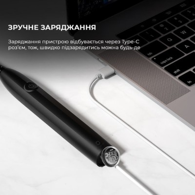 Електрична зубна щітка Oclean Endurance Eco Electric Toothbrush Black Електрична зубна щітка Oclean Endurance Eco Electric Toothbrush Black