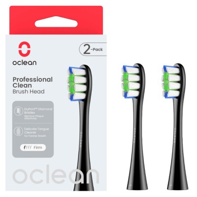 Насадка Oclean Professional Clean Brush Head P1C5 B02 2psc Black Насадка Oclean Professional Clean Brush Head P1C5 B02 2psc Black