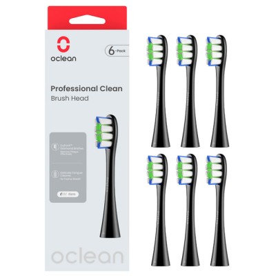 Насадка Oclean Professional Clean Brush Head P1C5 B06 6psc Black Насадка Oclean Professional Clean Brush Head P1C5 B06 6psc Black