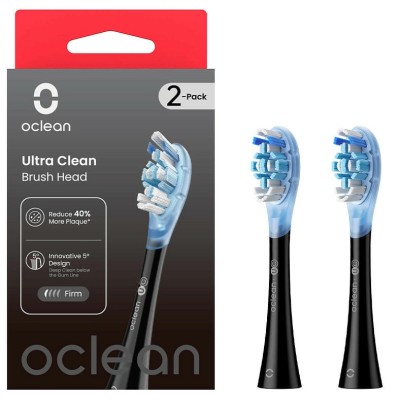 Насадка Oclean Ultra Clean Brush Head 2psc UC02 B02 Black Насадка Oclean Ultra Clean Brush Head 2psc UC02 B02 Black