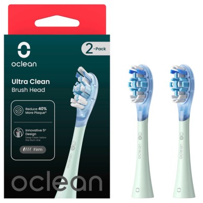 Насадка Oclean Ultra Gum Care Brush Head 2psc UG01 G02 Green Насадка Oclean Ultra Gum Care Brush Head 2psc UG01 G02 Green