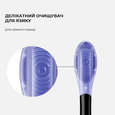 Насадка Oclean Ultra White Brush Head 2psc UW02 B02 Black Насадка Oclean Ultra White Brush Head 2psc UW02 B02 Black