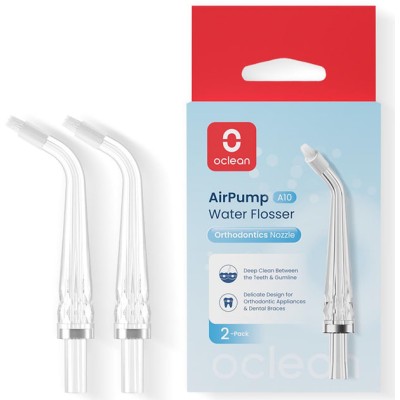Насадки для іригатора Oclean Nozzle for A10-Orthodontics 2 шт Насадки для іригатора Oclean Nozzle for A10-Orthodontics 2 шт