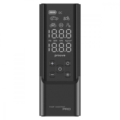 Автомобильный насос Proove Pump Assistant Pro 120W 7500mAh (PPAP80010901) Black