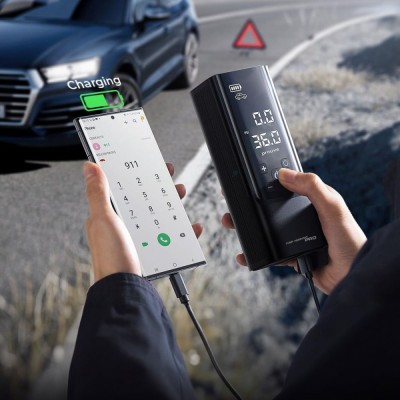 Автомобильный насос Proove Pump Assistant Pro 120W 7500mAh (PPAP80010901) Black