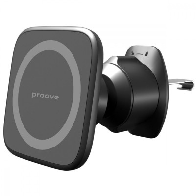Автомобільний тримач Proove Block Magnetic Air Outlet Car Mount (CHMA00000001) Black Автомобільний тримач Proove Block Magnetic Air Outlet Car Mount (CHMA00000001) Black