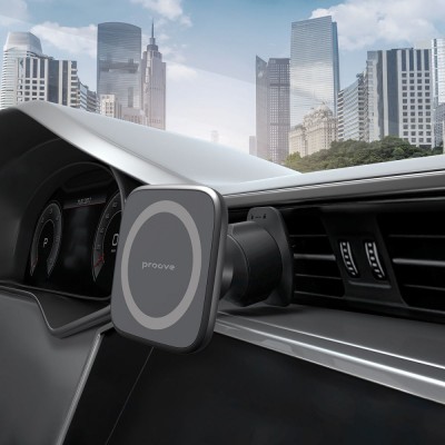Автомобільний тримач Proove Block Magnetic Air Outlet Car Mount (CHMA00000001) Black Автомобільний тримач Proove Block Magnetic Air Outlet Car Mount (CHMA00000001) Black