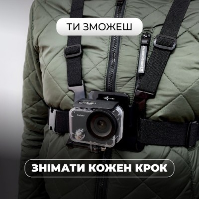 Екшн-камера AIRON Набір блогера 30 в 1: екшн-камера ProCam 7 Black з аксесуарами Екшн-камера AIRON Набір блогера 30 в 1: екшн-камера ProCam 7 Black з аксесуарами