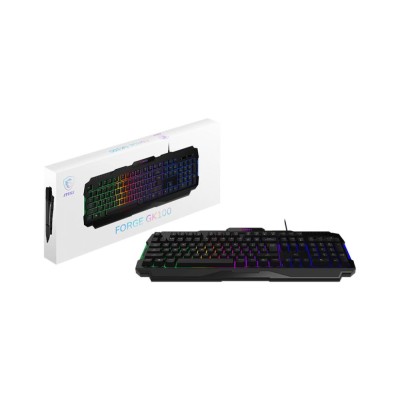 Клавіатура GAMING BLACK UA FORGE GK100 UA MSI