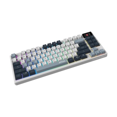 Клавіатура GAMING WHITE UA FORGE GK600 TKL MSI