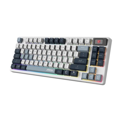 Клавіатура GAMING WHITE UA FORGE GK600 TKL MSI