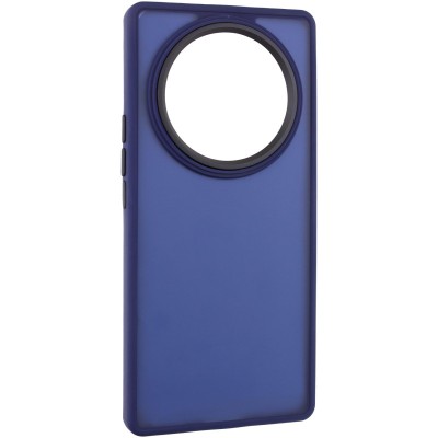 Чохол TPU+PC Lyon Frosted для Xiaomi Redmi Note 14 Pro 4G Navy Blue Чохол TPU+PC Lyon Frosted для Xiaomi Redmi Note 14 Pro 4G Navy Blue