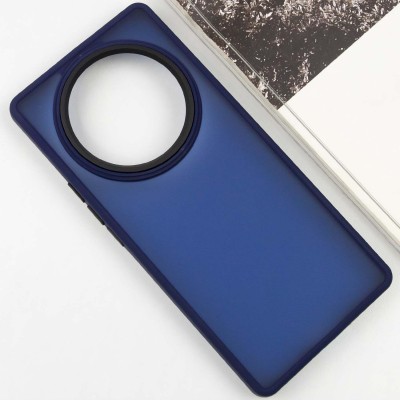 Чохол TPU+PC Lyon Frosted для Xiaomi Redmi Note 14 Pro 4G Navy Blue Чохол TPU+PC Lyon Frosted для Xiaomi Redmi Note 14 Pro 4G Navy Blue