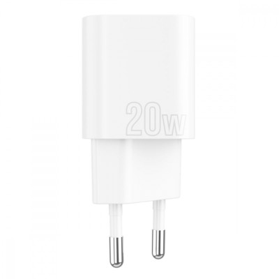 Зарядний Пристрій Proove Silicone Power Plus 20W (Type-C + USB) (WCSP2011002) White Зарядний Пристрій Proove Silicone Power Plus 20W (Type-C + USB) (WCSP2011002) White