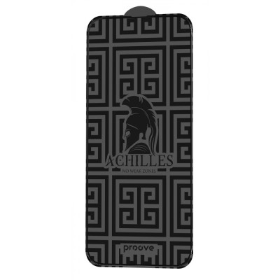 Захисне скло iPhone 12/12 Pro FULL SCREEN ACHILLES Black