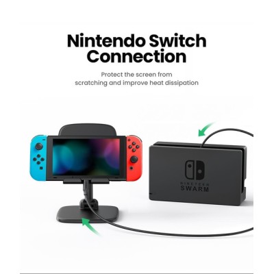 Кабель UGREEN US353 USB-C 3.1 Extension Cable 10Gbps Gen2 5A 1m (10387) Black Кабель UGREEN US353 USB-C 3.1 Extension Cable 10Gbps Gen2 5A 1m (10387) Black