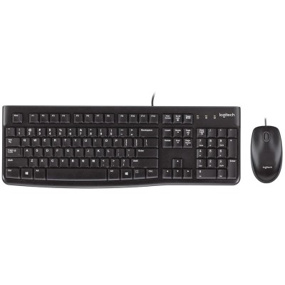 Комплект (клавіатура, мишка) Logitech MK120 Black USB (920-002563) Комплект (клавіатура, мишка) Logitech MK120 Black USB (920-002563)