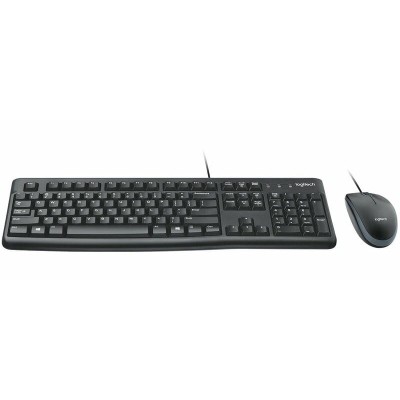 Комплект (клавіатура, мишка) Logitech MK120 Black USB (920-002563) Комплект (клавіатура, мишка) Logitech MK120 Black USB (920-002563)