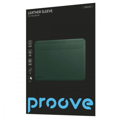 Чохол Proove Leather Sleeve MacBook 15,4/16,2 (PCLSMB161602) Black