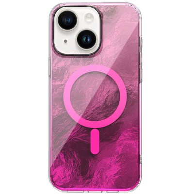 Чохол TPU Shiny Mountain (MagFit) для Apple iPhone 14 / 13 (6.1") Pink Чохол TPU Shiny Mountain (MagFit) для Apple iPhone 14 / 13 (6.1") Pink