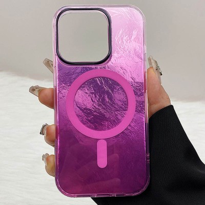 Чохол TPU Shiny Mountain (MagFit) для Apple iPhone 14 / 13 (6.1") Pink Чохол TPU Shiny Mountain (MagFit) для Apple iPhone 14 / 13 (6.1") Pink