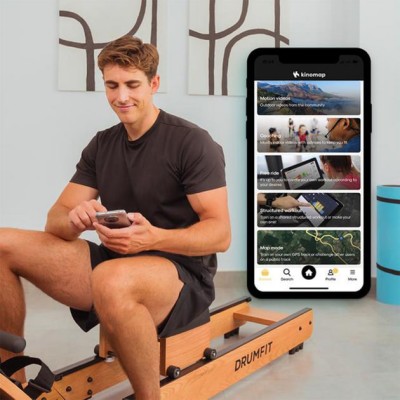 Гребной тренажер Cecotec Drumfit Rower 20000 Neptuno Wood Гребной тренажер Cecotec Drumfit Rower 20000 Neptuno Wood