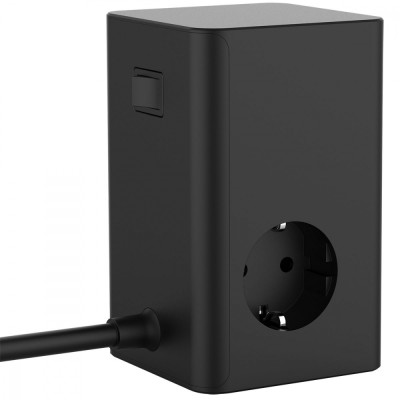 Мережевий фільтр Proove Power Cube 65W (3xAC + 2xType-C + 1xUSB) 1.5m (PSPC36801201) black