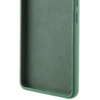 Чохол TPU GETMAN Liquid Silk Full Camera для Motorola Moto G04 / E14 Зелений / Dark green Чохол TPU GETMAN Liquid Silk Full Camera для Motorola Moto G04 / E14 Зелений / Dark green