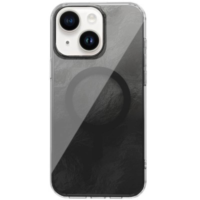 Чохол TPU Shiny Mountain (MagFit) для Apple iPhone 14 / 13 (6.1") Black Чохол TPU Shiny Mountain (MagFit) для Apple iPhone 14 / 13 (6.1") Black