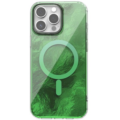 Чохол TPU Shiny Mountain (MagFit) для Apple iPhone 14 Pro Max (6.7") Green Чохол TPU Shiny Mountain (MagFit) для Apple iPhone 14 Pro Max (6.7") Green