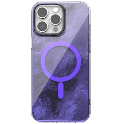Чохол TPU Shiny Mountain (MagFit) для Apple iPhone 15 Pro Max (6.7") Purple Чохол TPU Shiny Mountain (MagFit) для Apple iPhone 15 Pro Max (6.7") Purple