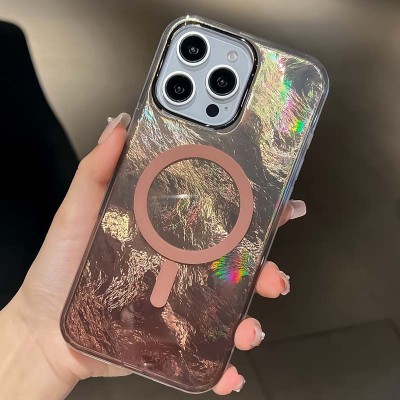 Чохол TPU Shiny Mountain (MagFit) для Apple iPhone 16 Pro (6.3") Chocolate Чохол TPU Shiny Mountain (MagFit) для Apple iPhone 16 Pro (6.3") Chocolate
