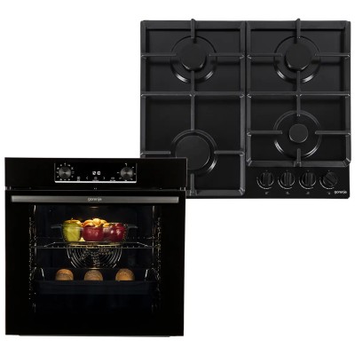 вбуд. компл. GORENJE духова шафа BO6735E02BK + вар. поверхняG641EB вбуд. компл. GORENJE духова шафа BO6735E02BK + вар. поверхняG641EB